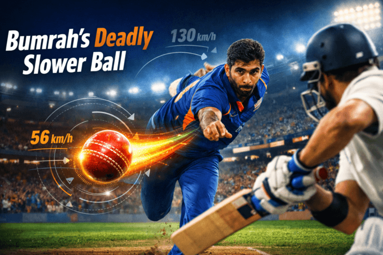 Jasprit Bumrah slower ball